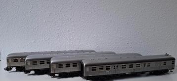 Marklin 4042/4043/4046 , 4 stuks DB Silberlinge  beschikbaar voor biedingen