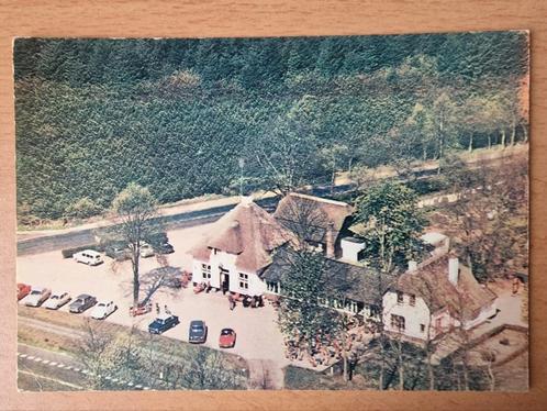 Garderen, restaurant "Zondag", luchtfoto, autos, 1974, Verzamelen, Ansichtkaarten | Nederland, Gelopen, Gelderland, 1960 tot 1980