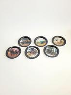 Set vintage onderzetters izgs, Ophalen of Verzenden, Glas of Kopje