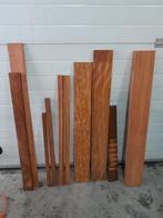 hardhout diverse stukken, Doe-het-zelf en Verbouw, Hout en Planken, Zo goed als nieuw, Minder dan 200 cm, Ophalen, Overige houtsoorten