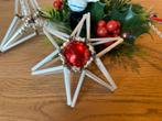 4 oude, brocante, nostalgische gablonzers, Diversen, Kerst, Ophalen of Verzenden, Gebruikt