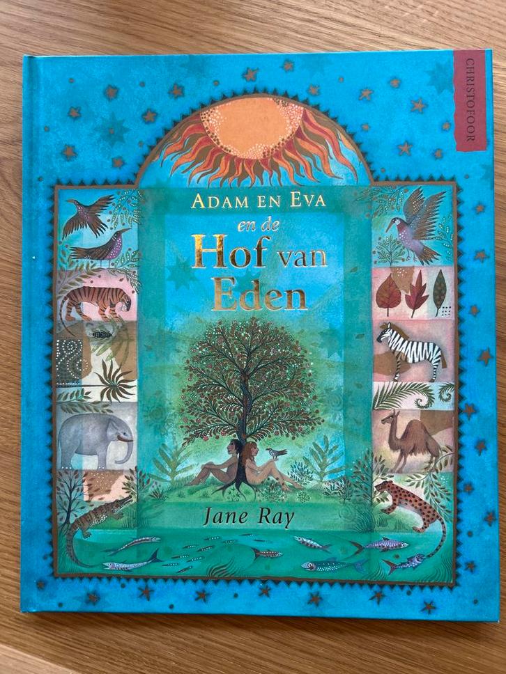 Adam en Eva en de Hof van Eden - Jane Ray, Boeken, Kinderboeken | Jeugd | onder 10 jaar, Zo goed als nieuw, Sprookjes, Ophalen of Verzenden