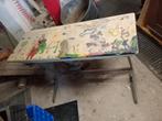Oude lesenaar / schooltafel, Ophalen of Verzenden, Gebruikt, Tafel(s)