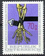 Michel  1483  Yvert 1312 veiligheidsgordels, Postzegels en Munten, Postzegels | Europa | Oostenrijk, Ophalen of Verzenden, Postfris