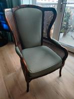 Hout/rotan stoel, Antiek en Kunst, Ophalen
