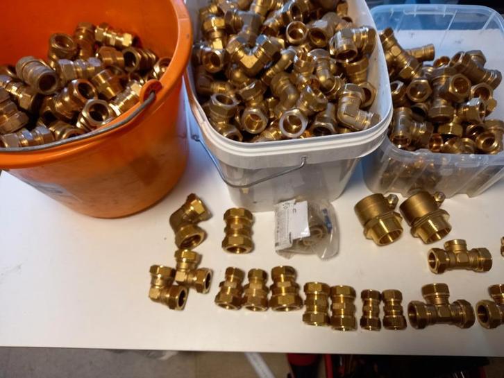 Knel koppelingen VHS bonfix wipex uponor, Doe-het-zelf en Verbouw, IJzerwaren en Bevestigingsmiddelen, Zo goed als nieuw, Overige typen