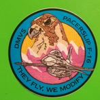 F16 arend special forces vintage sticker, Verzamelen, Ophalen of Verzenden, Zo goed als nieuw