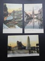 3 vintage ansichtkaarten Frankrijk ongelopen, Ophalen of Verzenden, Ongelopen, Frankrijk