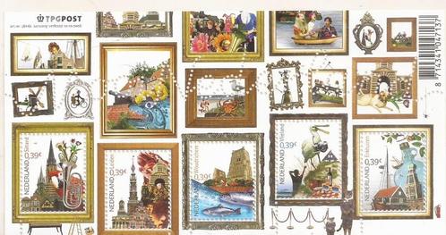 Verzamelblok Mooi Nederland 2006 Sittard Leiden Woudrichem V, Postzegels en Munten, Postzegels | Nederland, Postfris, Na 1940