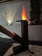 Rvs rocket stove! Koken op hout, Tuin en Terras, Terrasverwarmers, Ophalen of Verzenden, Zo goed als nieuw
