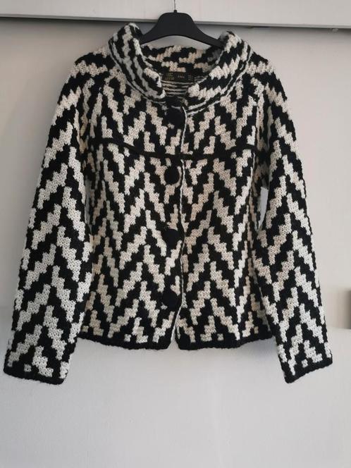 ZARA jasje met wol en mohair mt. M, Kleding | Dames, Jasjes, Kostuums en Pakken, Nieuw, Jasje, Maat 38/40 (M), Overige kleuren