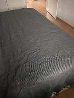 Bedsprei antraciet wafel structuur 160 x 260 cm, Verzenden, Nieuw