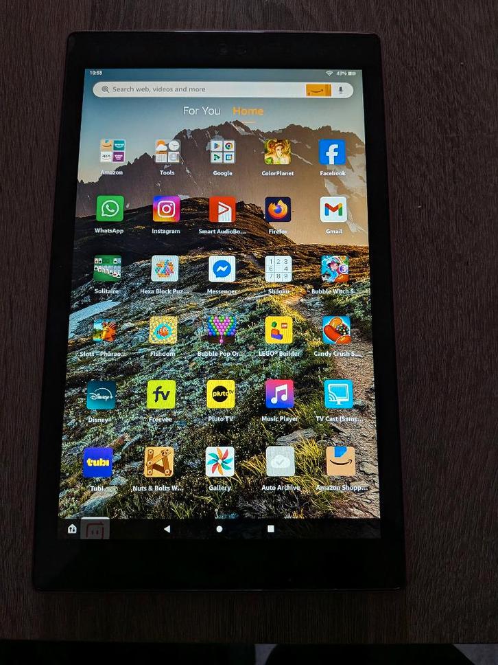 Amazon Fire HD 10 9e generatie, Computers en Software, Android Tablets, Gebruikt, 10 inch, 64 GB, Ophalen