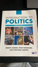 Introduction to Politics, Boeken, Studieboeken en Cursussen, Ophalen of Verzenden, Gelezen, Robert Garner, Peter Ferdinand, Stephanie Lawson