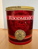 Roodmerk koffieblik groot model, Verzamelen, Blikken, Ophalen of Verzenden, Gebruikt, Overige