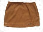 NIEUW Pull & Bear bruine minirok, maat L, (40) glanzend, Maat 38/40 (M), Bruin, Nieuw, Ophalen of Verzenden