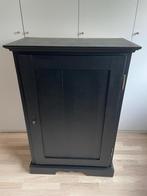 Antiek grenen kast, zwart geverfd., Ophalen, Gebruikt