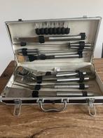BBQ Gereedschapset RVS in Koffer, Tuin en Terras, Barbecue-accessoires, Ophalen of Verzenden, Nieuw, Overige