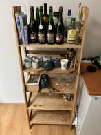 Houten drank/glazenkast, Huis en Inrichting, Kasten | Buffetkasten, Ophalen, 25 tot 50 cm, 50 tot 100 cm, Minder dan 100 cm