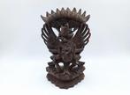 Balinees houtsnijwerk Vishnu, Antiek en Kunst, Verzenden