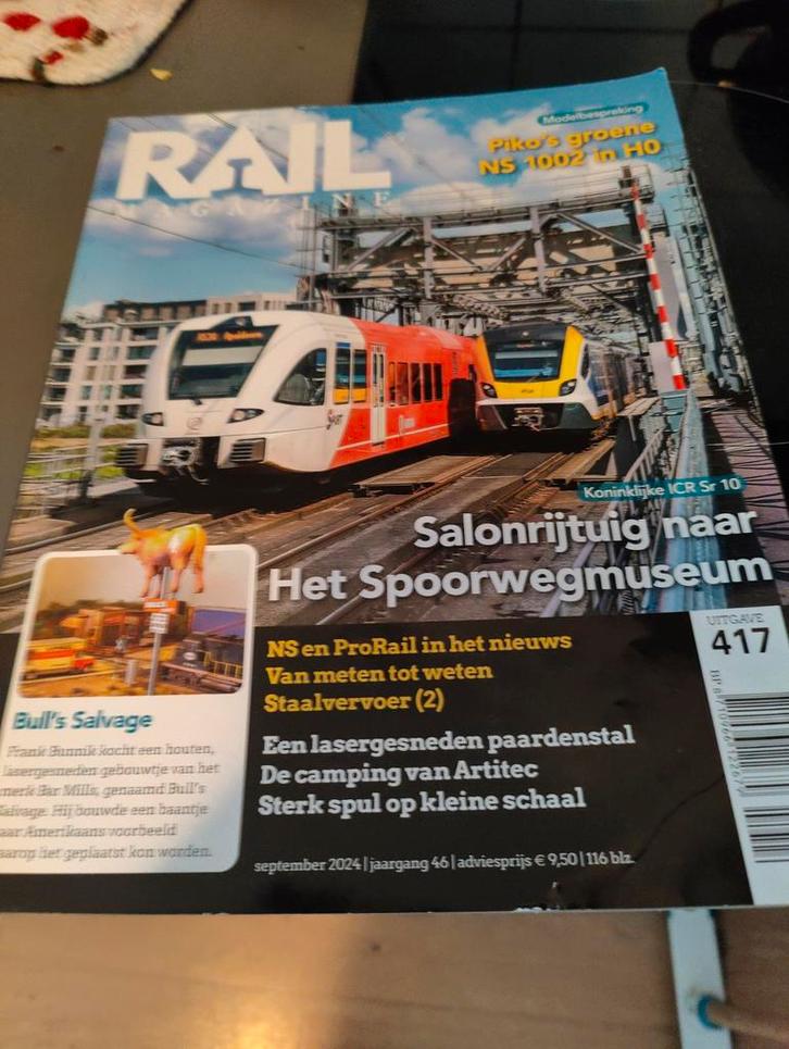 Rail Magazine - Treinen en Spoorwegen, Boeken, Tijdschriften en Kranten, Gelezen, Overige typen, Ophalen