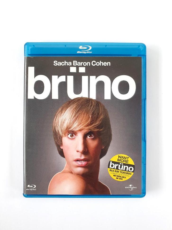 Bruno, Cd's en Dvd's, Blu-ray, Zo goed als nieuw, Humor en Cabaret, Ophalen of Verzenden