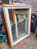Hardhouten kozijn, Gebruikt, Raamkozijn, 75 tot 150 cm, Hout