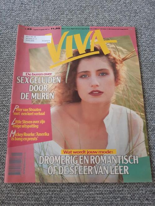 33. Viva 1987 - Vintage Damesblad. Monique Rosier. Elvis., Boeken, Tijdschriften en Kranten, Gelezen, Damesbladen, Verzenden
