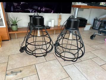 2 x HANGLAMP MOONLIGHT GROOT Nieuw Inclusief lichtbron !