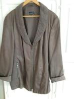 Jasje/colbert, Kleding | Dames, Ophalen of Verzenden, Zo goed als nieuw, Maat 46/48 (XL) of groter, Bruin