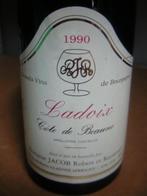 wijn 1990 Ladoix Cote de Beaune Bourgogne 35 Jaar !!!, Verzamelen, Frankrijk, Nieuw, Ophalen of Verzenden, Rode wijn