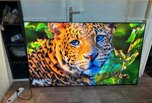 Samsung 55 inch QLED 4K Smart TV als nieuw, Audio, Tv en Foto, Televisies, Zo goed als nieuw, 100 cm of meer, 4k (UHD), Samsung