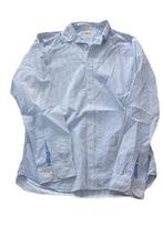 Scotch & soda blouse overhemd blauw gestreept l, Blauw, Zo goed als nieuw, Merkfreak, Scotch & Soda