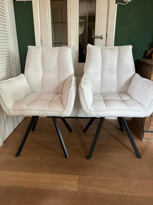 6 splinternieuwe draaibare stoelen (nog in verpakking), Huis en Inrichting, Stoelen, Nieuw, Vijf, Zes of meer stoelen, Ophalen