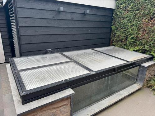 Gehele vijver met overkapping, materialen, Tuin en Terras, Vijvers, Gebruikt, Ophalen
