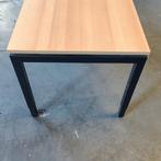 Vierpoot Bureau Zwart Nieuw Blad B160xD80, Ophalen of Verzenden, In hoogte verstelbaar, Gebruikt, Bureau