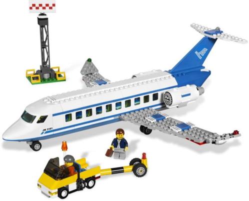 LEGO 3181 Passagiersvliegtuig CITY, Kinderen en Baby's, Speelgoed | Duplo en Lego, Gebruikt, Lego, Complete set, Ophalen