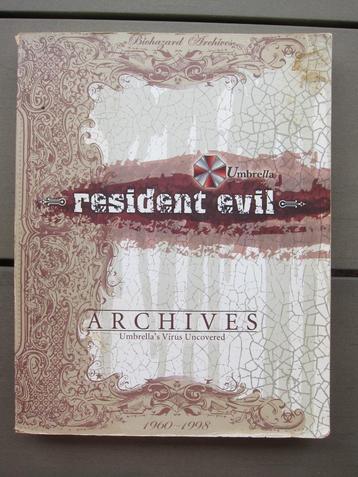 RE Umbrella Resident Evil Biohazard Archives 1960-1998 beschikbaar voor biedingen
