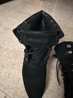 Moncler Enkellaarsjes Maat 41, Ophalen of Verzenden, Zo goed als nieuw, Zwart, Lage of Enkellaarzen