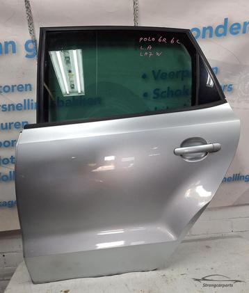 Deur Portier VW Polo 6R 6C links achter compleet kleur LA7W  beschikbaar voor biedingen