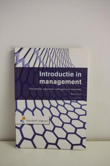 Introductie in Management. beschikbaar voor biedingen