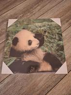 Schilderij panda 3d, Ophalen of Verzenden, Nieuw, Hout, Minder dan 50 cm