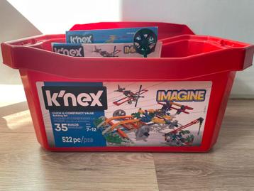 K'NEX Imagine 522 stuks met opbergbak beschikbaar voor biedingen