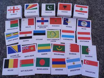 Basisset van 270 verschillende vlaggen (Nederlandstalig) beschikbaar voor biedingen
