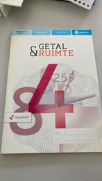Getal & Ruimte wiskunde 4 vmbo-kgt werkboek deel 1, Boeken, Ophalen of Verzenden, Zo goed als nieuw, VMBO