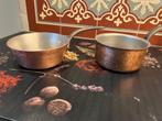 Falk pannen koper, Huis en Inrichting, Keuken | Potten en Pannen, Ophalen, Gebruikt, Overige materialen, Pannenset