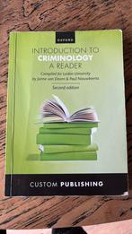Introduction to criminilogy, Oxford, Verzenden, Gelezen, WO