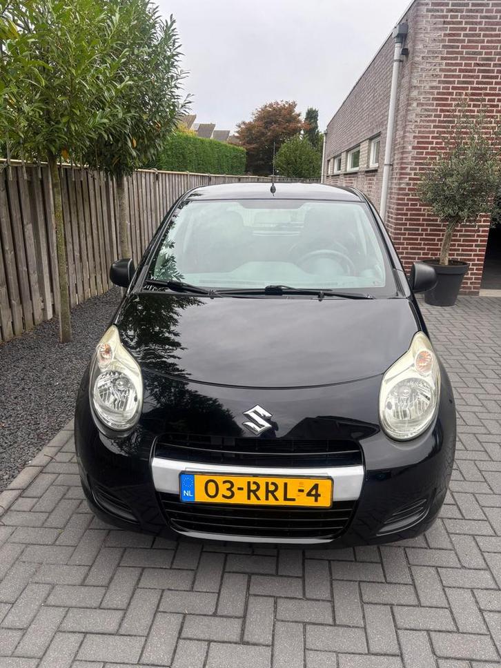 Suzuki Alto 1.0 2011 Zwart, Auto's, Suzuki, Bedrijf, Alto, Airbags, Boordcomputer, Centrale vergrendeling, Elektrische buitenspiegels