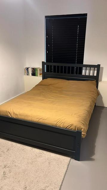Tweepersoonsbed 140 x 200 cm hout