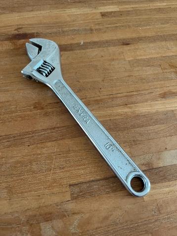 Verstelbare moersleutel ( Bahco ) EXTRA .  10 inch . beschikbaar voor biedingen